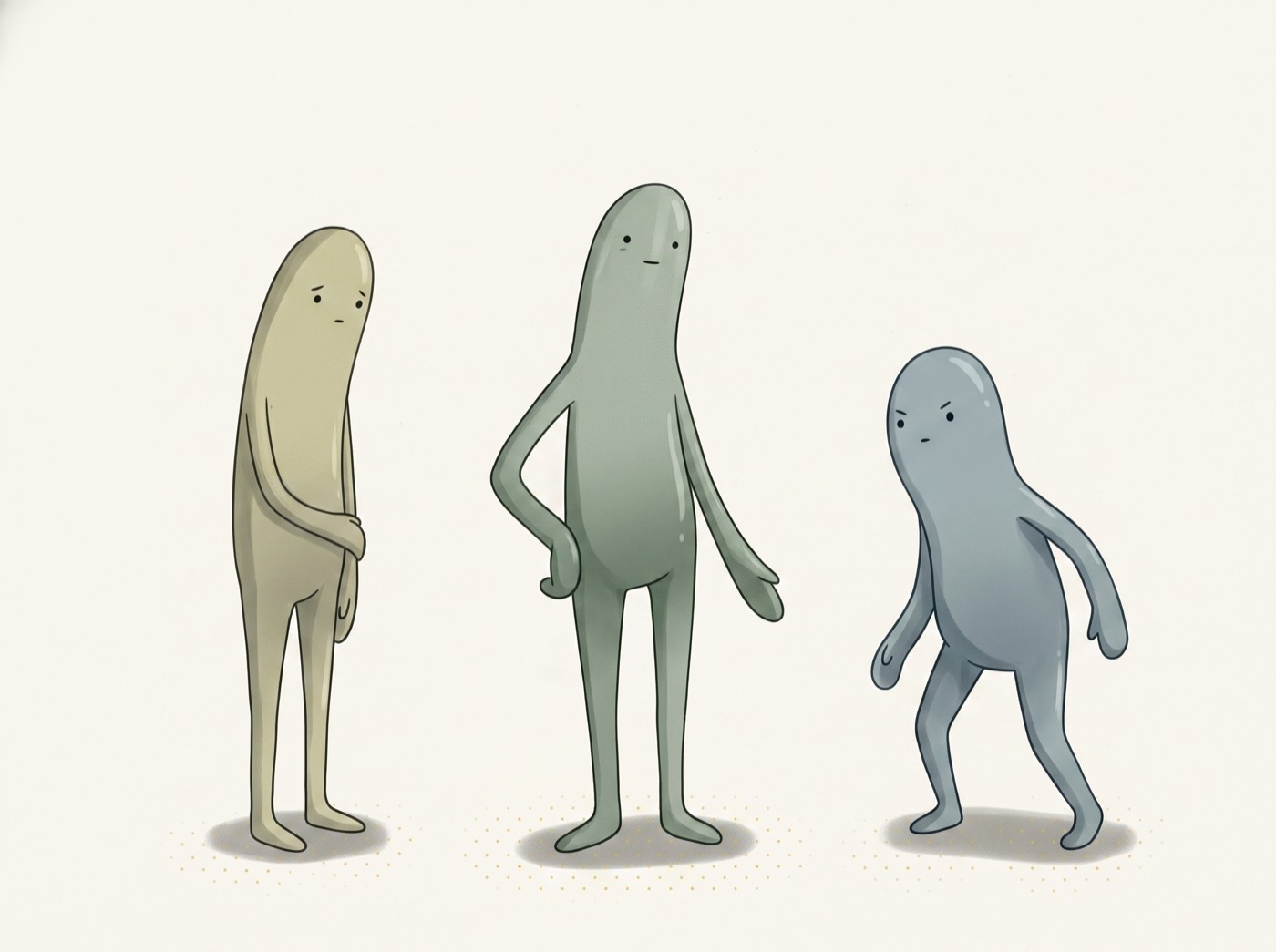 Ilustración sobre personalidad